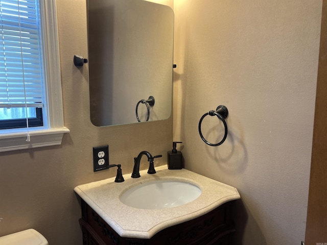 3223 Canal Dr, White Hall, AR 71602 - half bath with vanity and toilet