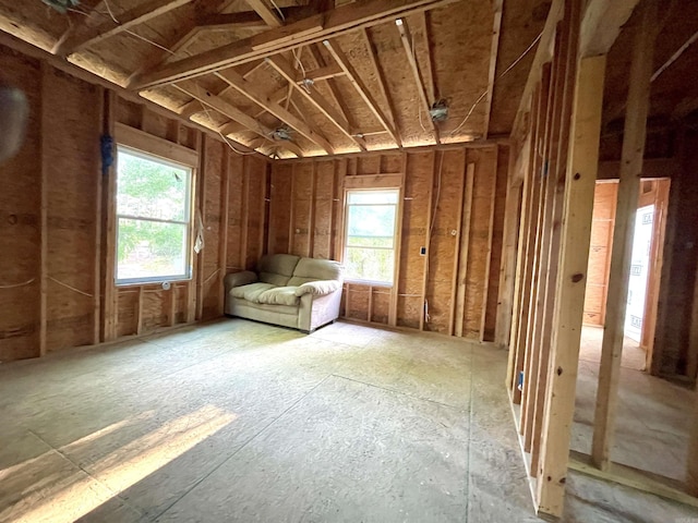 misc room featuring a wealth of natural light