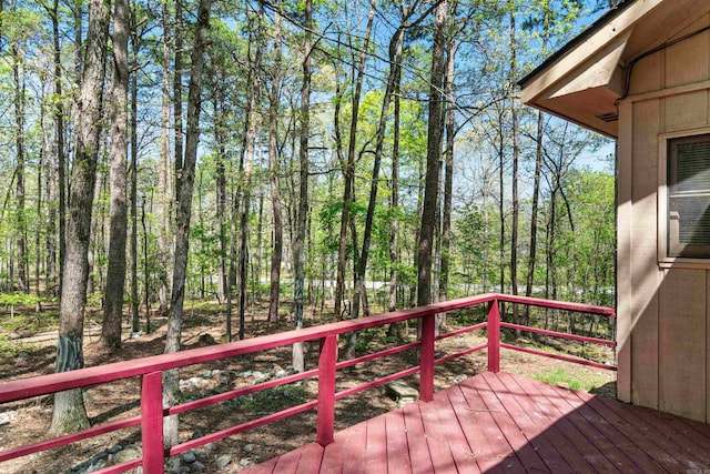 view of deck