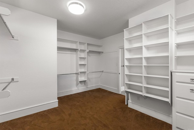 8908 Stillwater Rd, Sherwood, AR 72120 - walk in closet featuring dark colored carpet