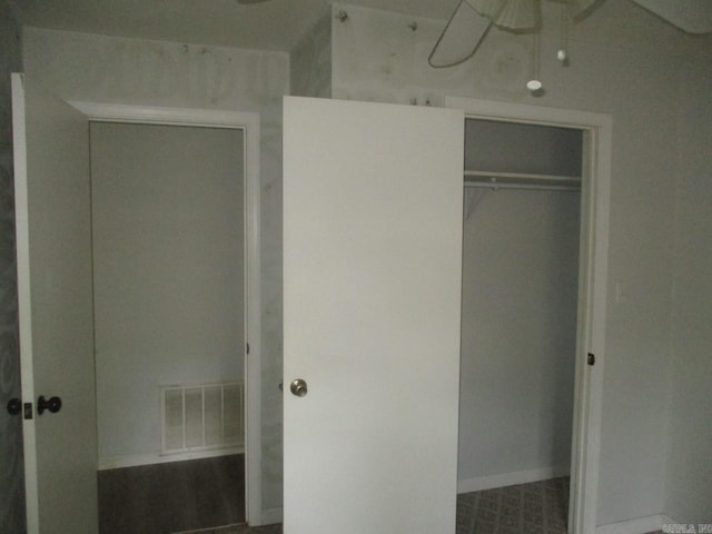 closet with visible vents