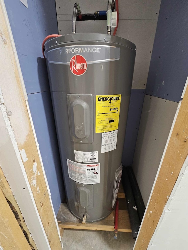 utilities with water heater