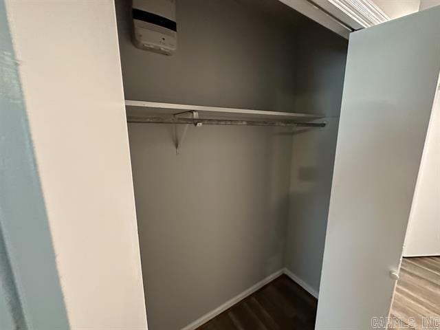 view of closet