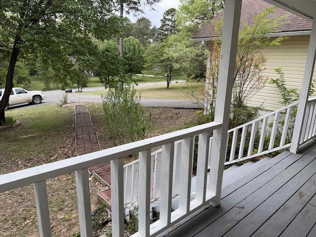 view of deck