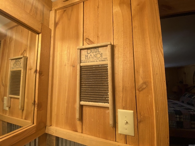 59 Easy St, Mount Ida, AR 71957 - room details with wooden walls