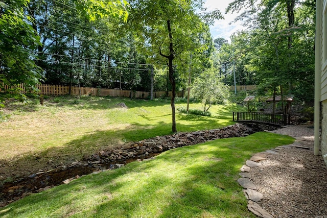 6600 Waverly Dr, Little Rock, AR 72207 - view of yard featuring fence