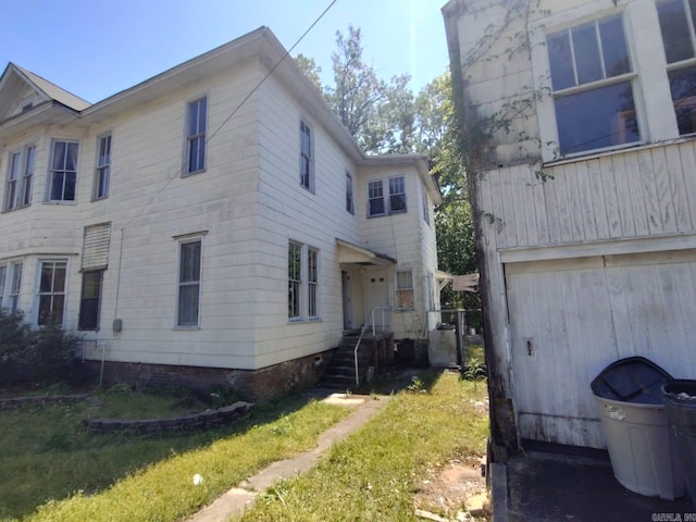 view of side of home