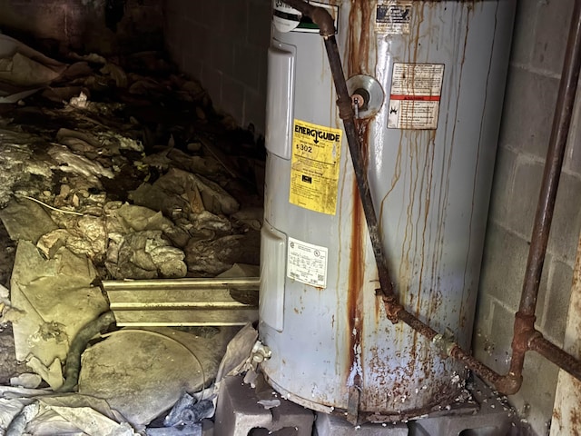 3000 Cobb St, Little Rock, AR 72204 - utility room with water heater