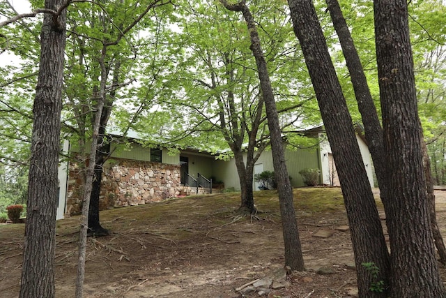 view of yard