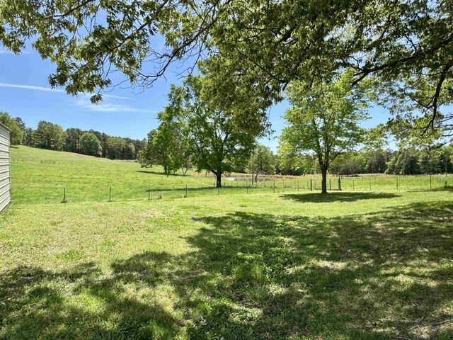 168 Knob Creek Rd, Melbourne, AR 72556 - view of yard with a rural view and fence