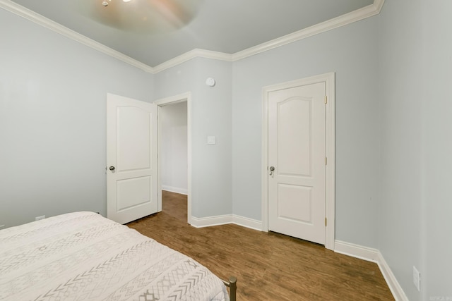 26 Shiloh S, Cabot, AR 72023 - bedroom featuring crown molding and wood finished floors