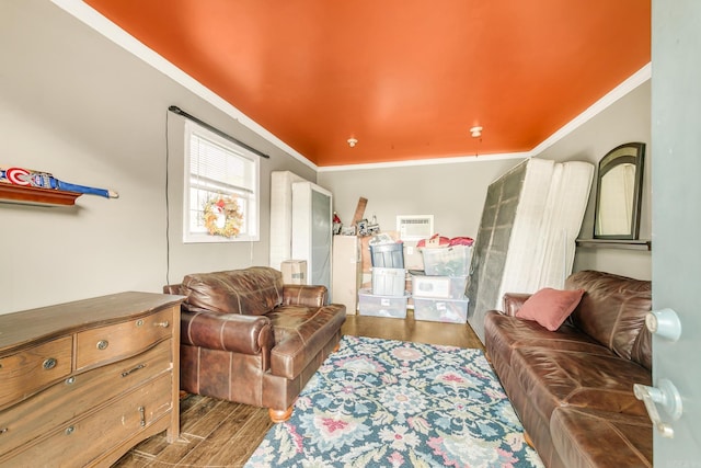26 Shiloh S, Cabot, AR 72023 - living area with wood finished floors and ornamental molding