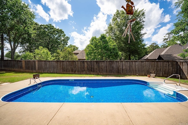 505 Fieldstone, Conway, AR 72034 - view of pool with a fenced in pool, a fenced backyard, and a patio