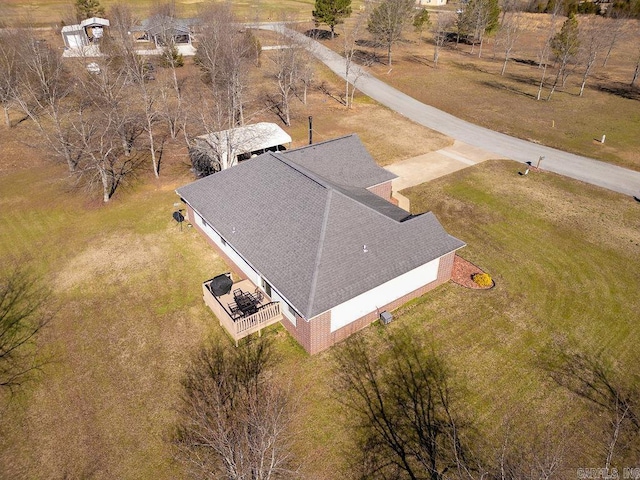 drone / aerial view