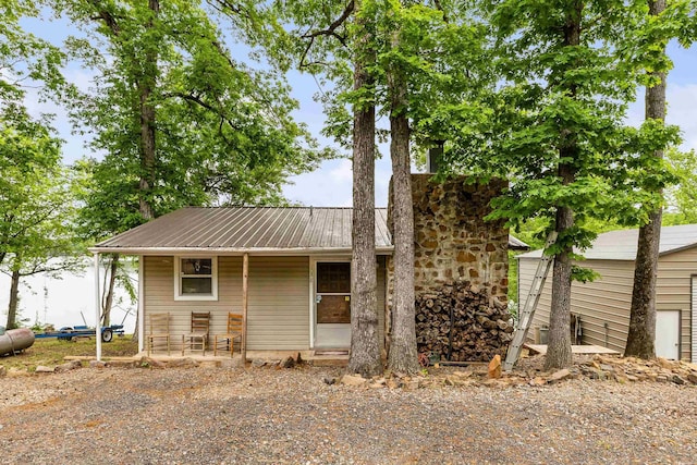 138 Ridge Rd, Houston, AR 72070 - view of front of property featuring metal roof