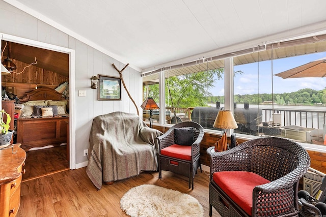 138 Ridge Rd, Houston, AR 72070 - sunroom featuring a healthy amount of sunlight and a water view