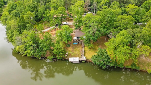 138 Ridge Rd, Houston, AR 72070 - bird's eye view with a water view