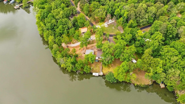 138 Ridge Rd, Houston, AR 72070 - drone / aerial view with a water view
