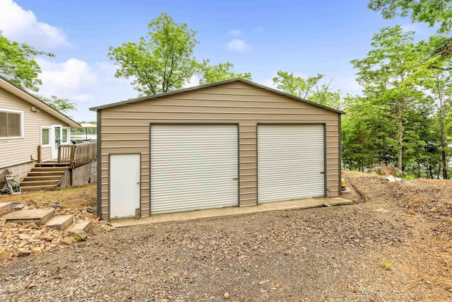 138 Ridge Rd, Houston, AR 72070 - view of detached garage