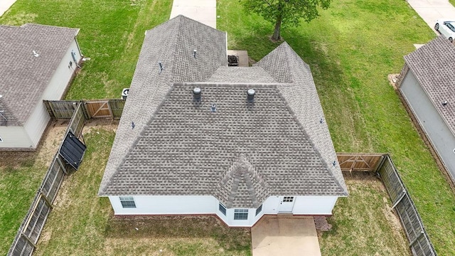 drone / aerial view