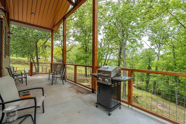 539 Burchwood Bay Rd, Hot Springs, AR 71913 - view of sunroom / solarium