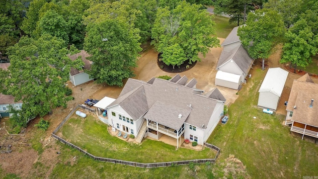 aerial view