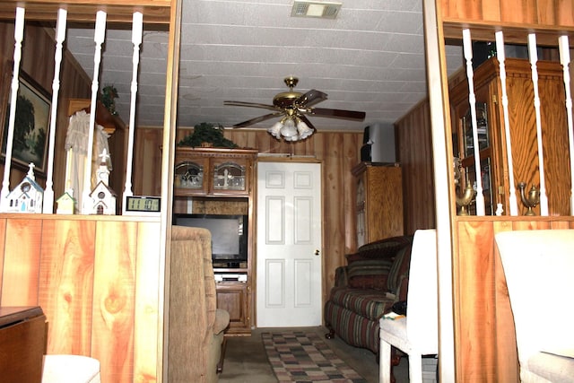 interior space with visible vents