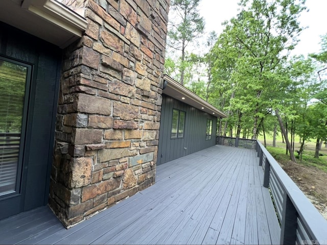view of deck