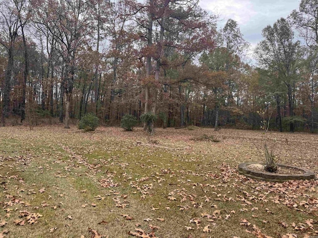 1721 Azalea Hills Rd, White Hall, AR 71602 - view of yard featuring a wooded view