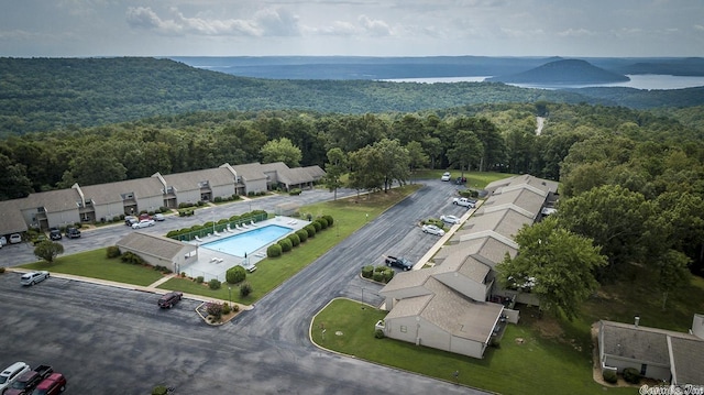 135 Hillview Dr Unit 109, Fairfield Bay, AR 72088 - drone / aerial view featuring a view of trees