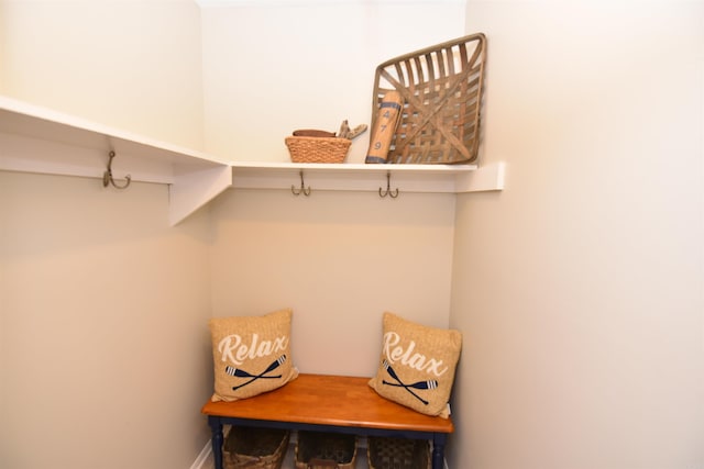 135 Hillview Dr Unit 109, Fairfield Bay, AR 72088 - mudroom featuring baseboards