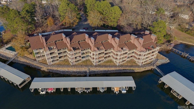 142 Lake Hamilton Dr Unit 204, Hot Springs, AR 71913 - birds eye view of property with a water view