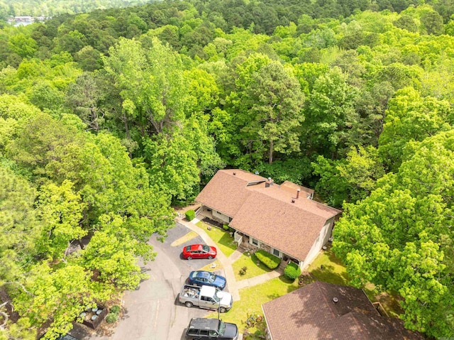 73 Perralena Way, Hot Springs Village, AR 71909 - aerial view with a forest view