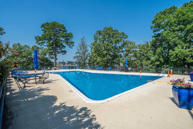 740 Weston Unit 810, Hot Springs, AR 71913 - pool with fence and a patio area