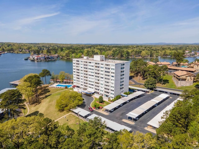 740 Weston Unit 810, Hot Springs, AR 71913 - birds eye view of property with a water view