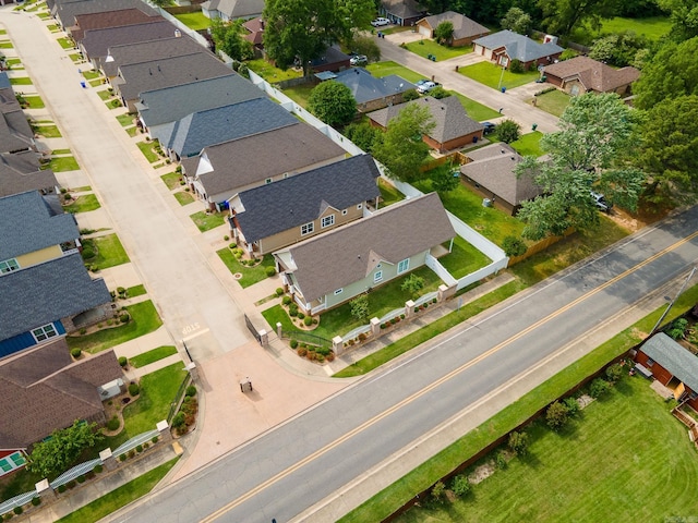 drone / aerial view featuring a residential view