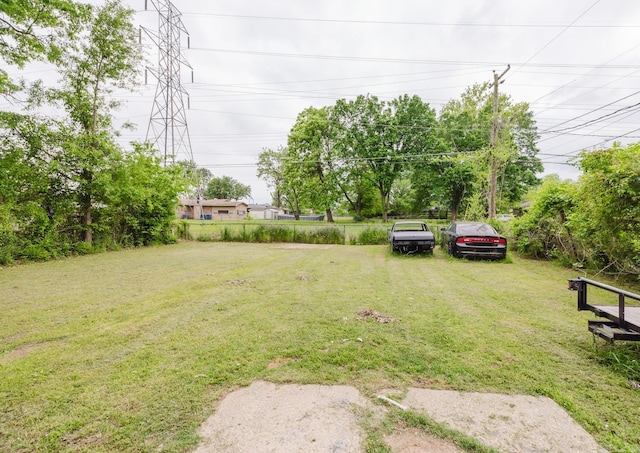 view of yard