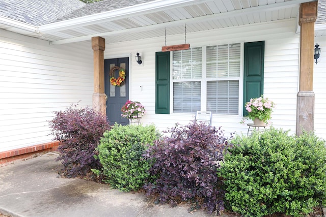 3302 Willow Ln, Paragould, AR 72450 - entrance to property with roof with shingles and covered porch