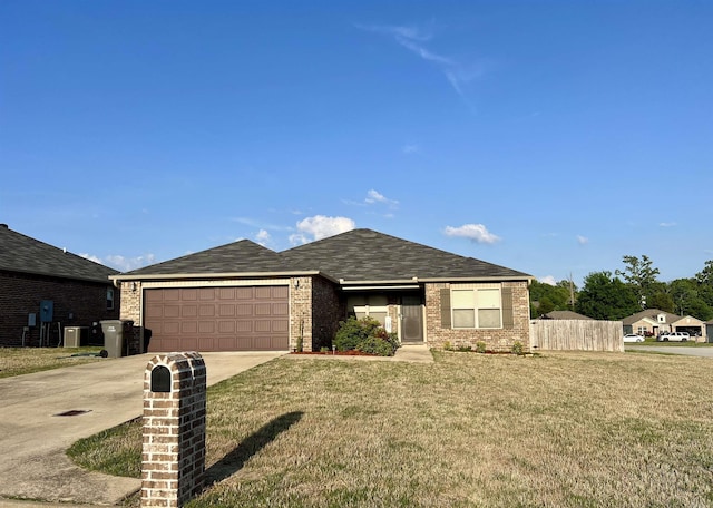 4630 Bedrock Dr, Jonesboro, AR 72404 - single story home featuring an attached garage, a front lawn, driveway, and brick siding