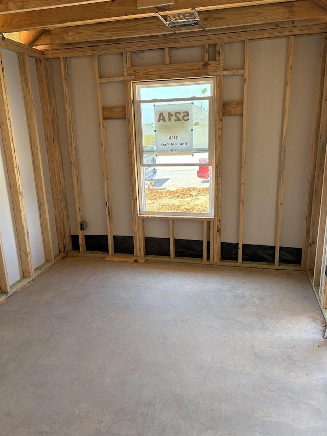 3136 Emerald Park Trl, Bauxite, AR 72011 - misc room featuring concrete flooring