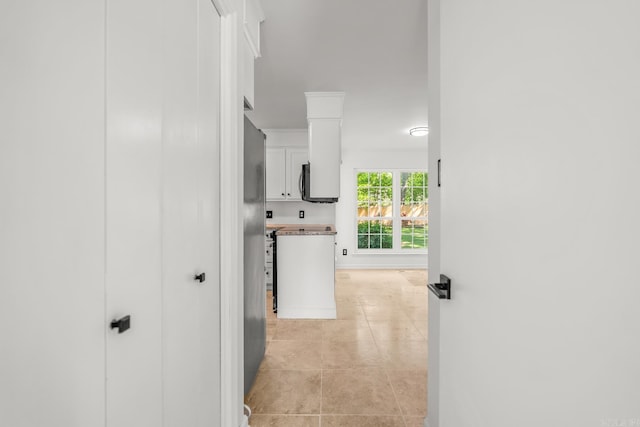 2300 Old Forge Dr, Little Rock, AR 72227 - hall with light tile patterned floors
