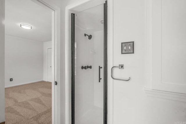 2300 Old Forge Dr, Little Rock, AR 72227 - full bath featuring baseboards and a stall shower