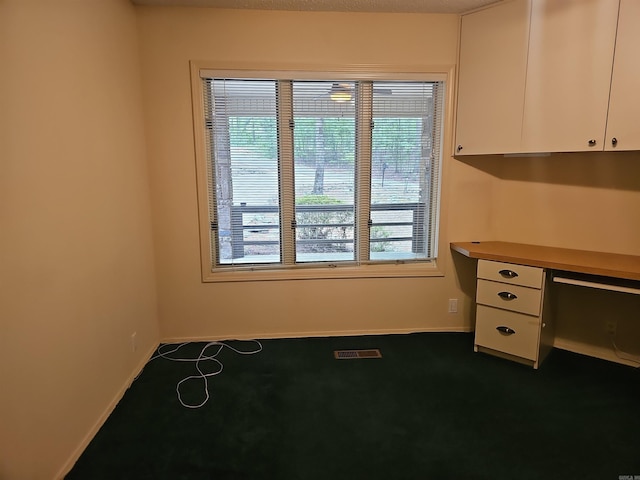 50 Monovar Cir, Hot Springs Village, AR 71909 - unfurnished office featuring dark carpet, plenty of natural light, and baseboards