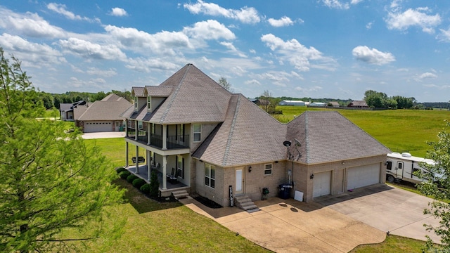 aerial view