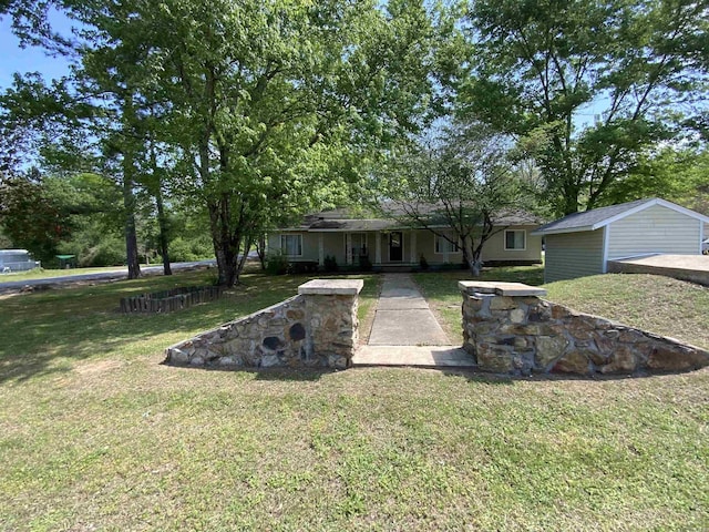 1101 S 8th St, Heber Springs, AR 72543 - view of yard with an outdoor structure