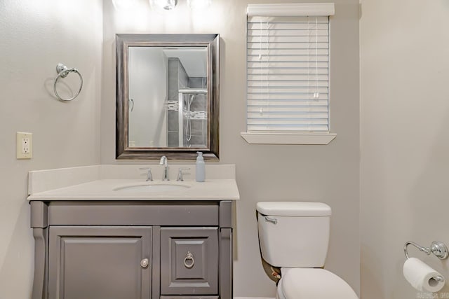 1321 W Front St, Heber Springs, AR 72543 - bathroom featuring toilet and vanity