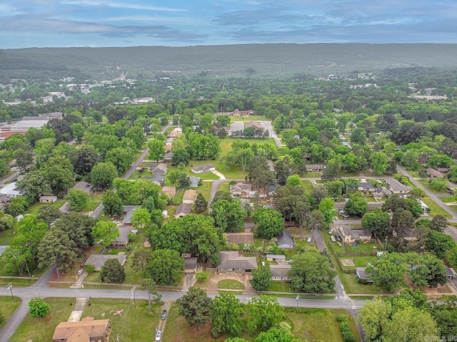 1321 W Front St, Heber Springs, AR 72543 - bird's eye view with a residential view