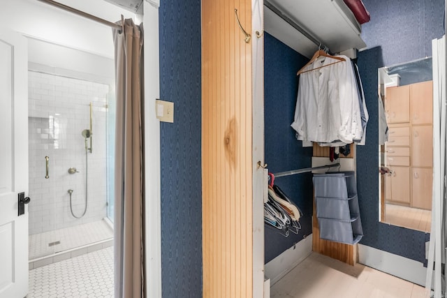 1509 S Spring, Little Rock, AR 72202 - bathroom with a stall shower
