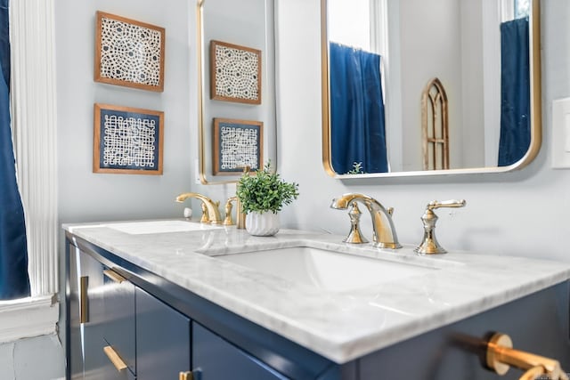 1509 S Spring, Little Rock, AR 72202 - bathroom with a sink and double vanity
