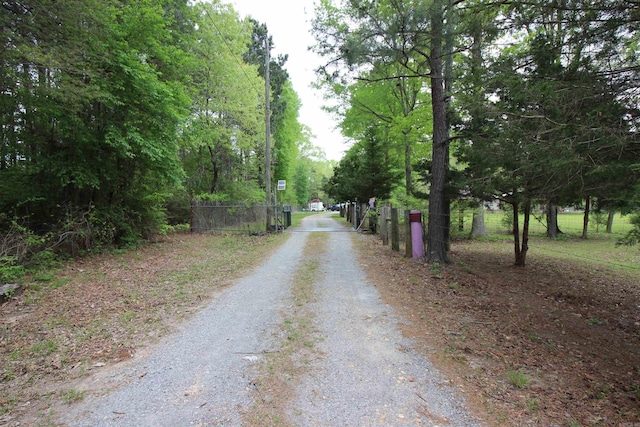 24076 Gracie Layne Ln, Bauxite, AR 72011 - view of road